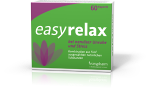 Packshot Abbildung von easyrelax Kapseln